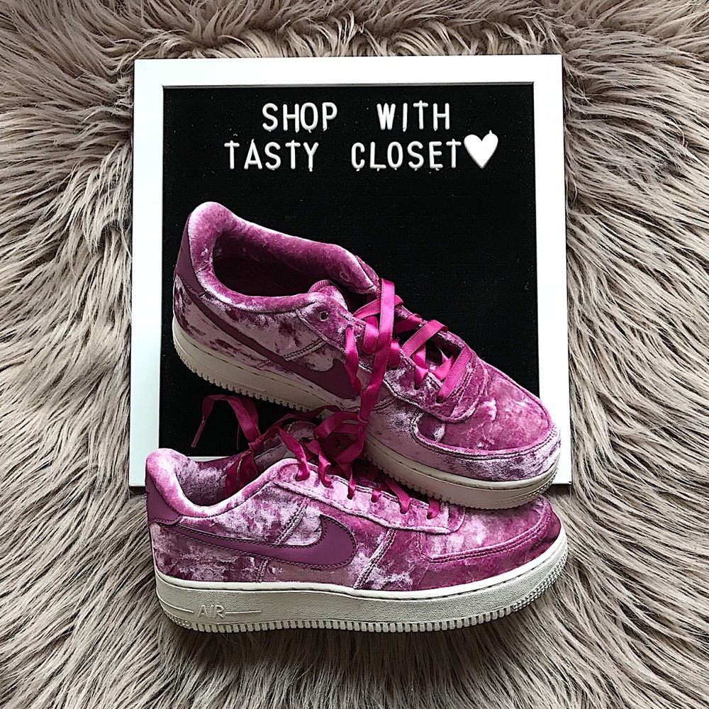 Nike velvet air force 1 LV8 sneakers - Picture 5 of 8